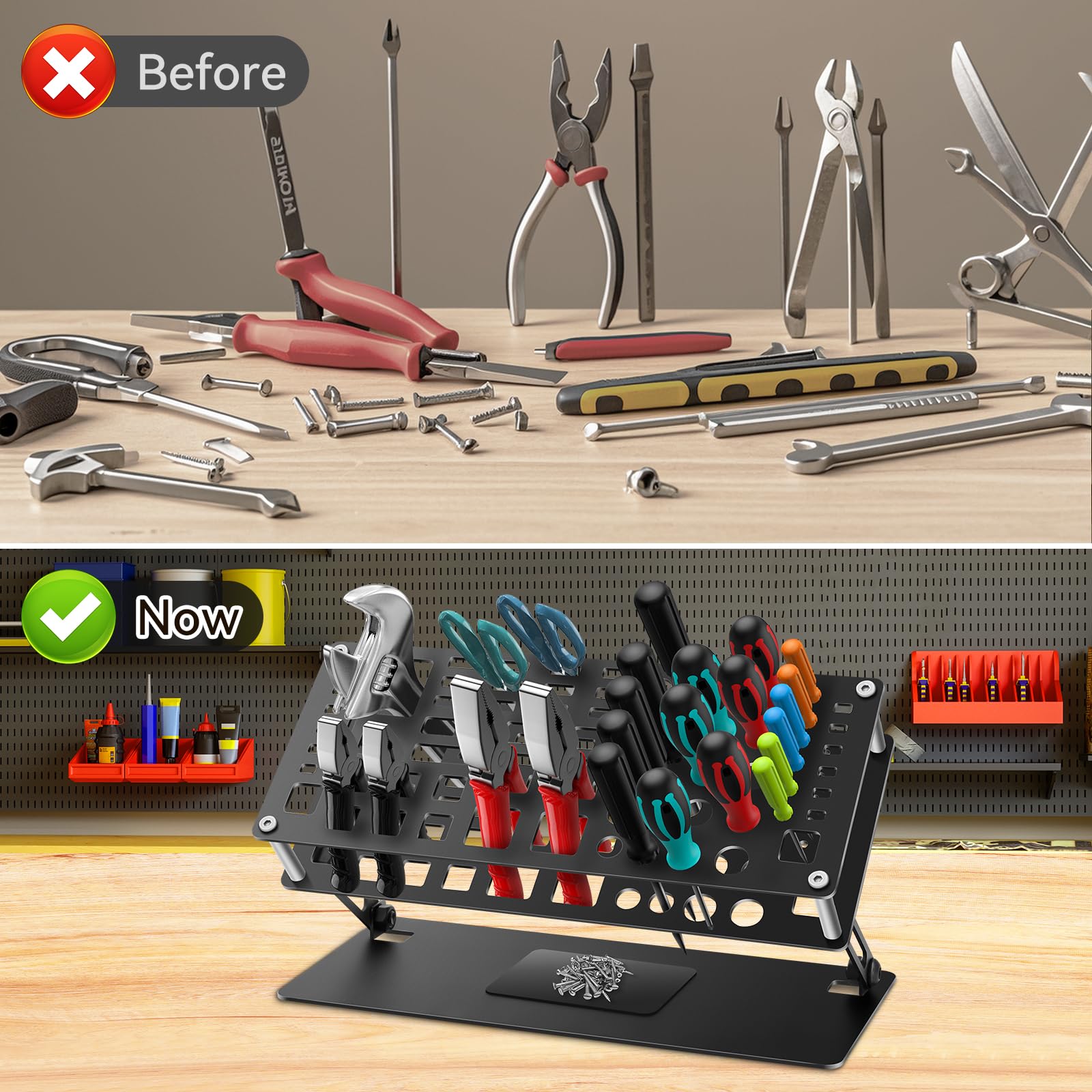 FPVERA magnetic mat catches small parts like screws and nuts