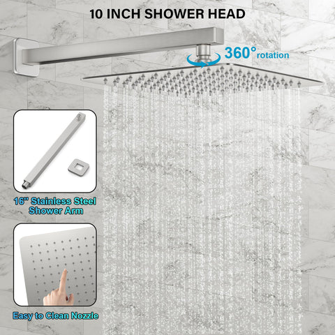 FPXRNG handheld shower head offering versatile cleaning and flexible use