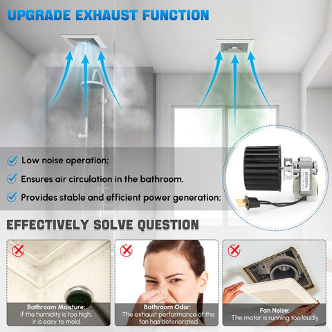 FQRANBO replacement parts image highlights compatibility with multiple Broan NuTone heater models.