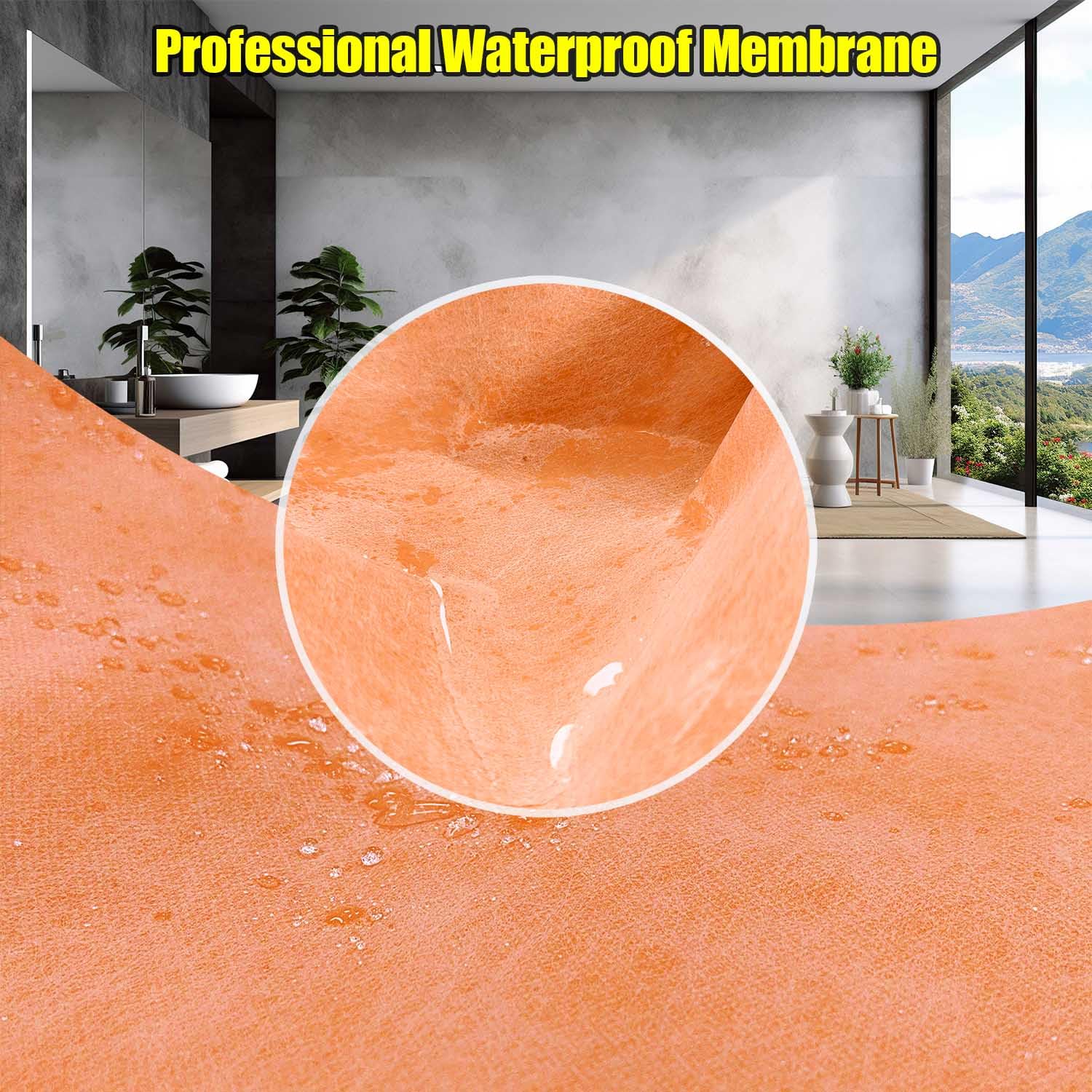 FQXESMHG sauna moisture barrier resists humidity in walls.