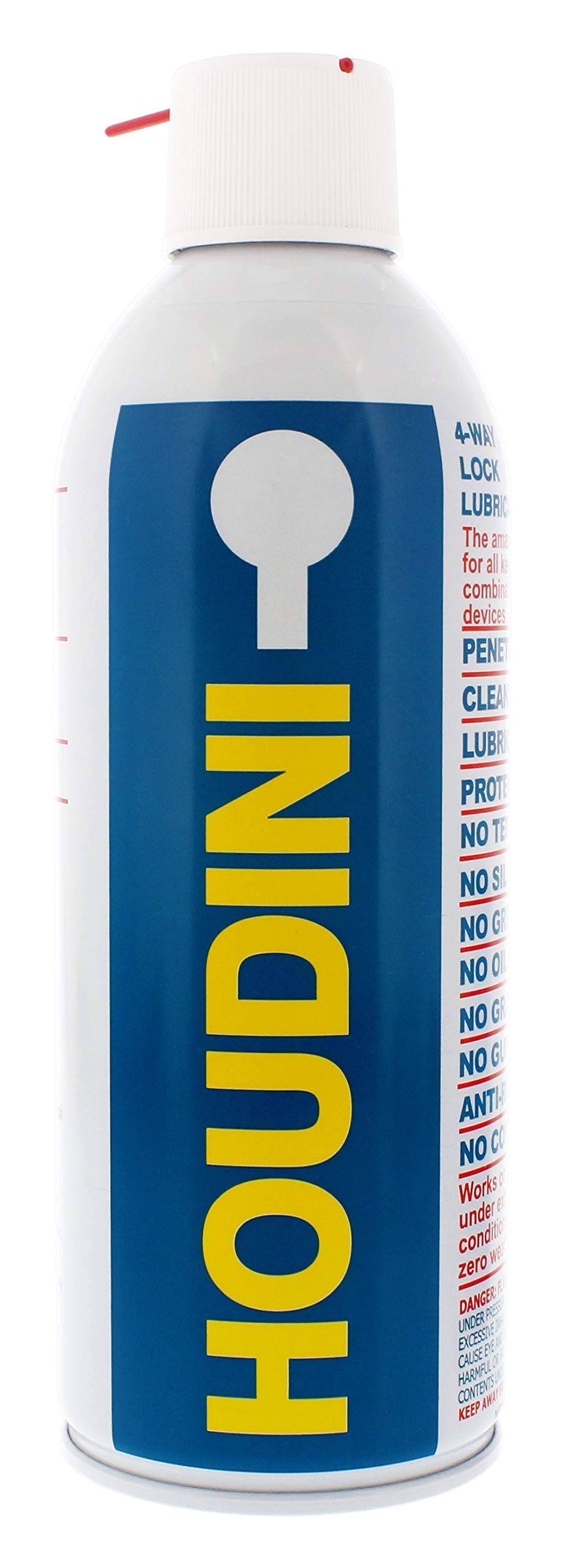 FranGoo Houdini Lock Lube 11oz spray for smoother locks and reduced sticking