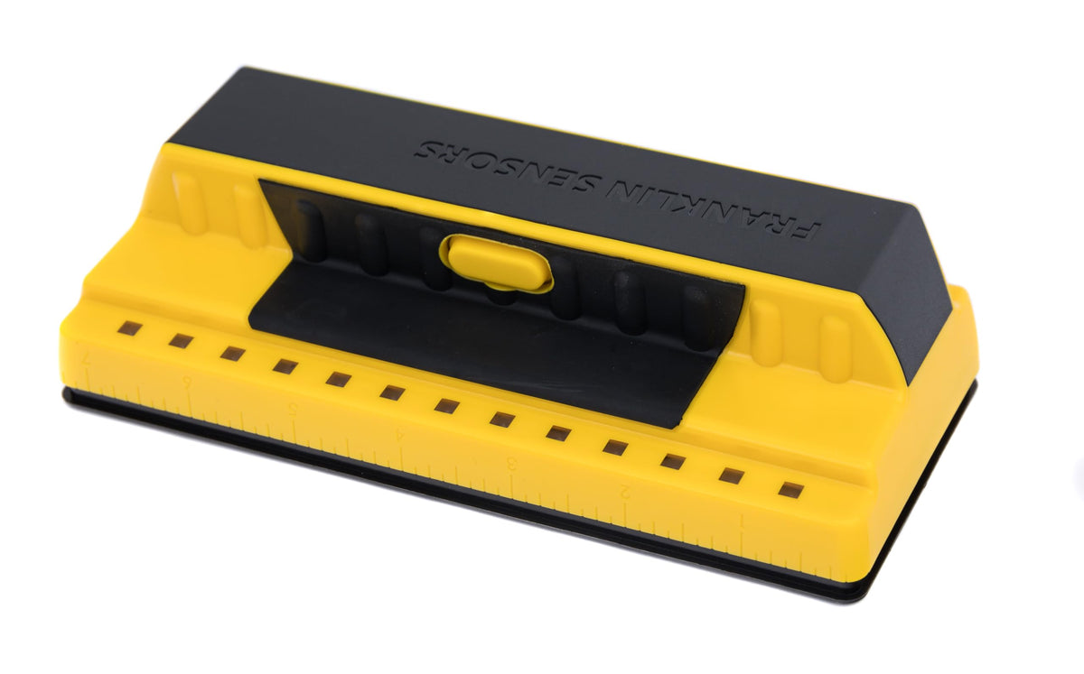 Franklin ProSensor 710 front view shows fast stud detection in yellow.