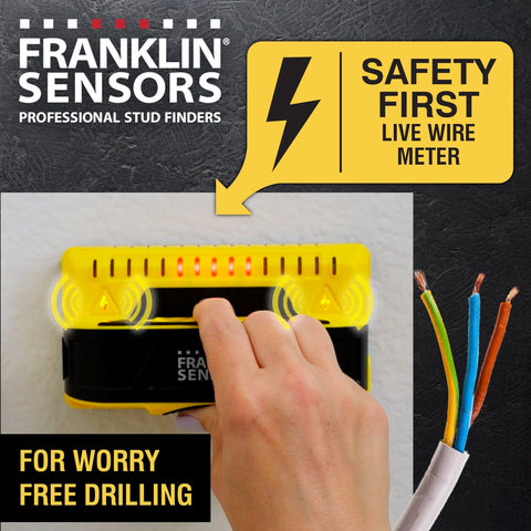 Deep drywall detection reaches up to 1.5 inches.
