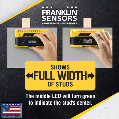 ProSensor M150/X990 Live Wire Detection enables safe wiring checks.