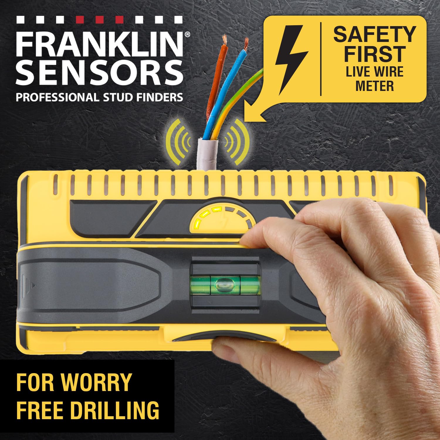Franklin Sensors ProSensor M210 rugged build designed for tough job sites.