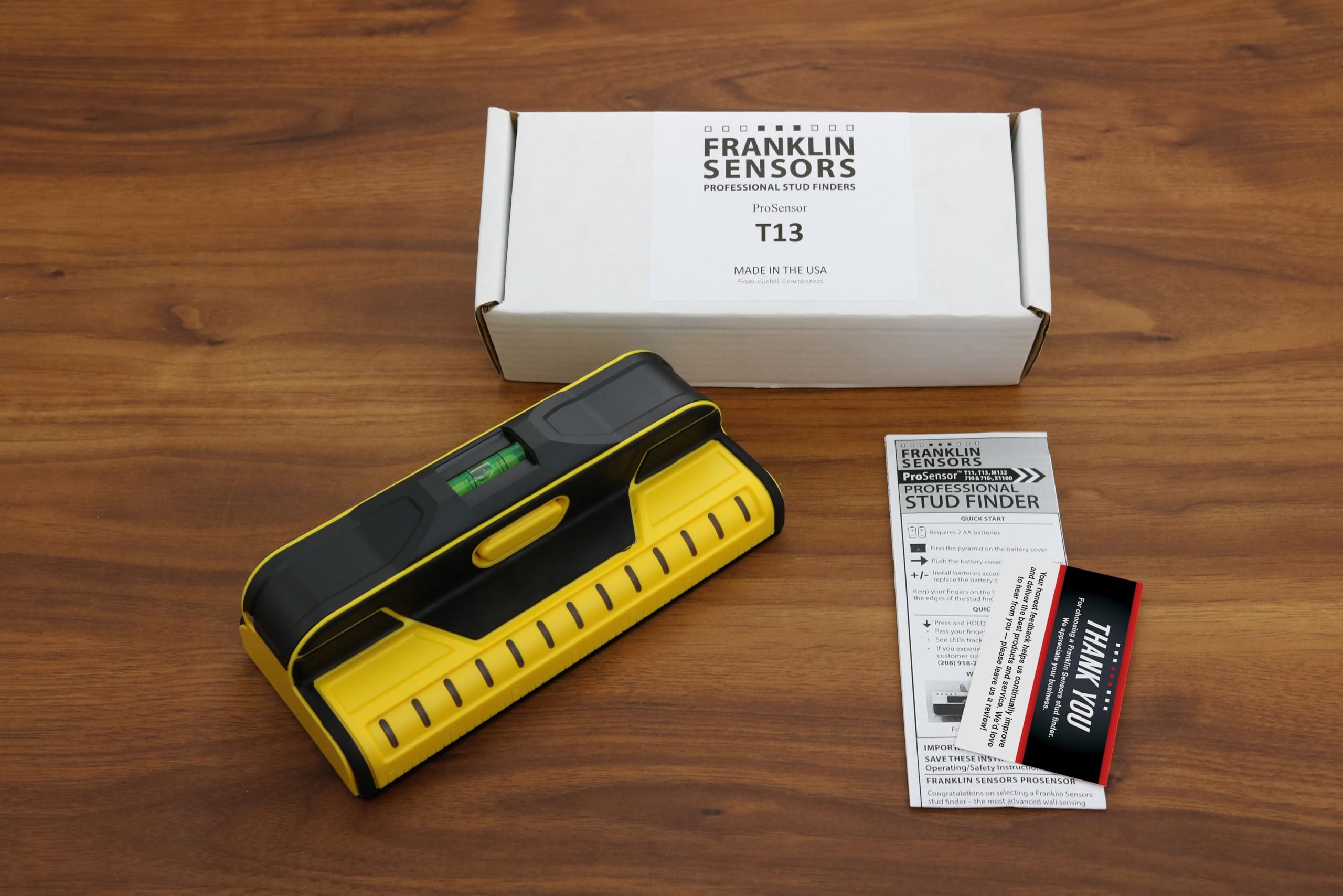 Franklin Sensors ProSensor T13 durable USA-made design for everyday use.