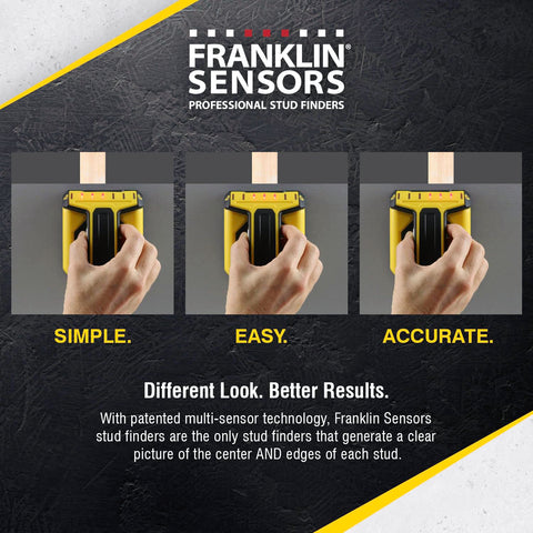 ProSensor T9 center and edges display for accurate mounting.
