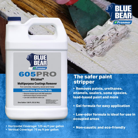 Franmar Blue Bear 605PRO coverage map for planning work