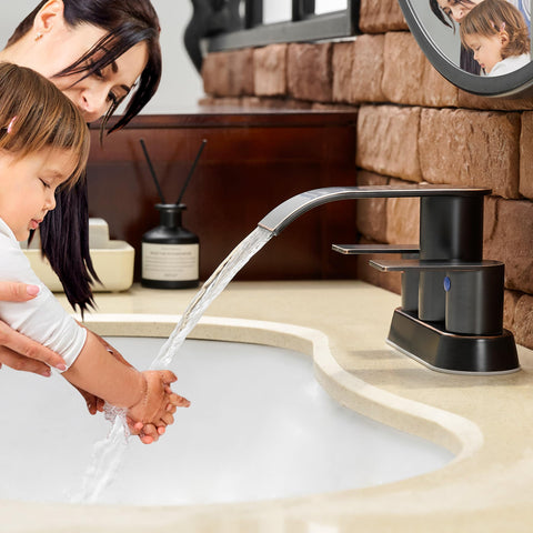 Fransiton modern bathroom faucet ideal for vanity and remodels