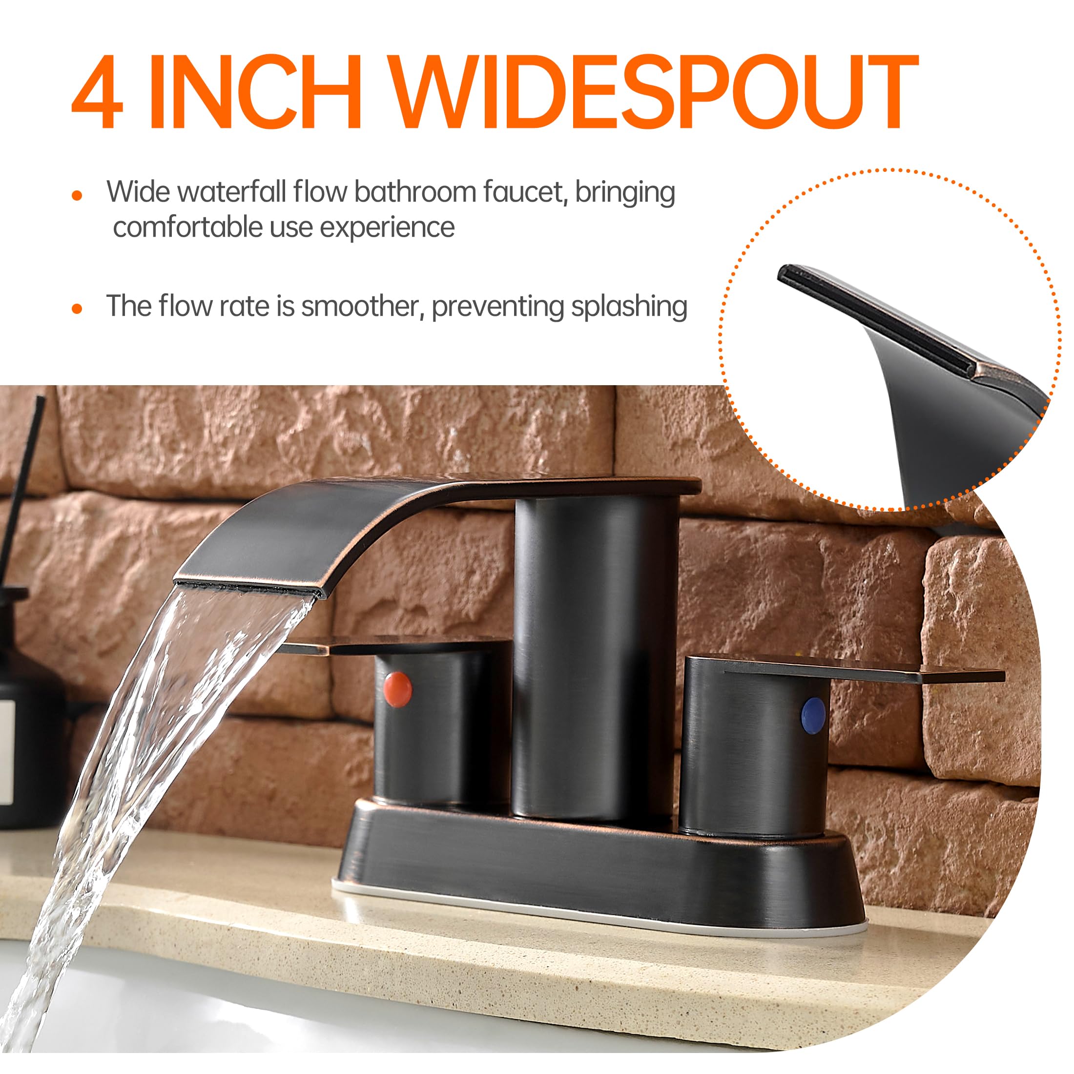 Fransiton pop-up drain included for easy daily cleaning and maintenance