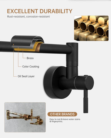 Fransiton anti-fingerprint brass finish reduces smudges for quick cleanup