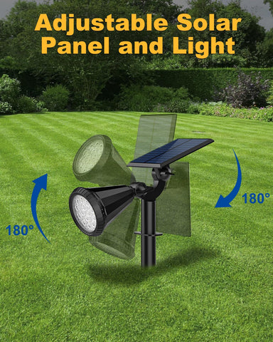 Fratink solar spot lights IP65 waterproof durability in harsh weather