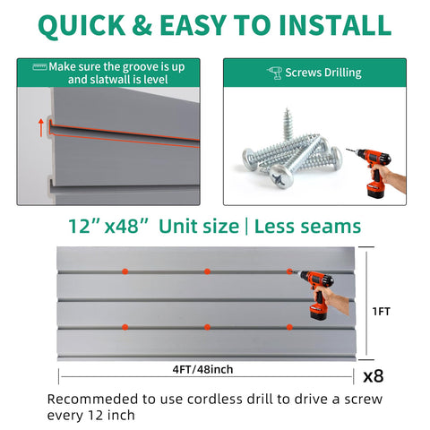 FRAYSCENT slat wall detail highlighting versatile grooves for hooks and configuration.