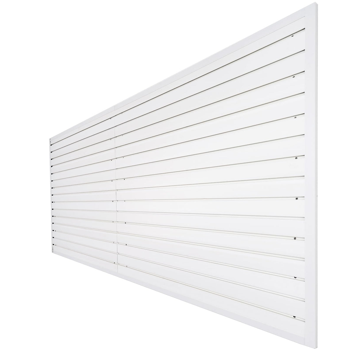 FRAYSCENT slatwall panel overview showing organized garage space and accessible tools