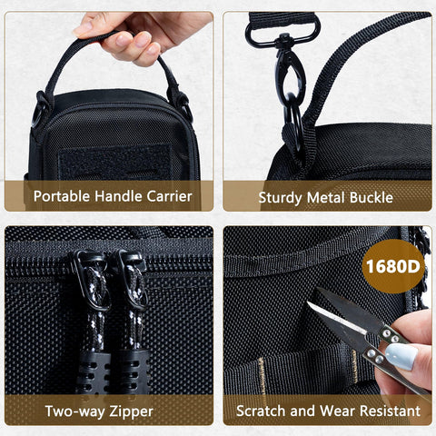 FRECOLSH reinforced stitching and two-way zippers for reliable durability.