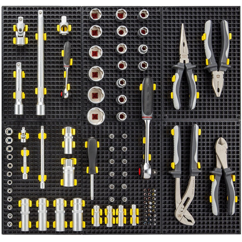FREE ZONE magnetic feet secure boards for stable, easy setup