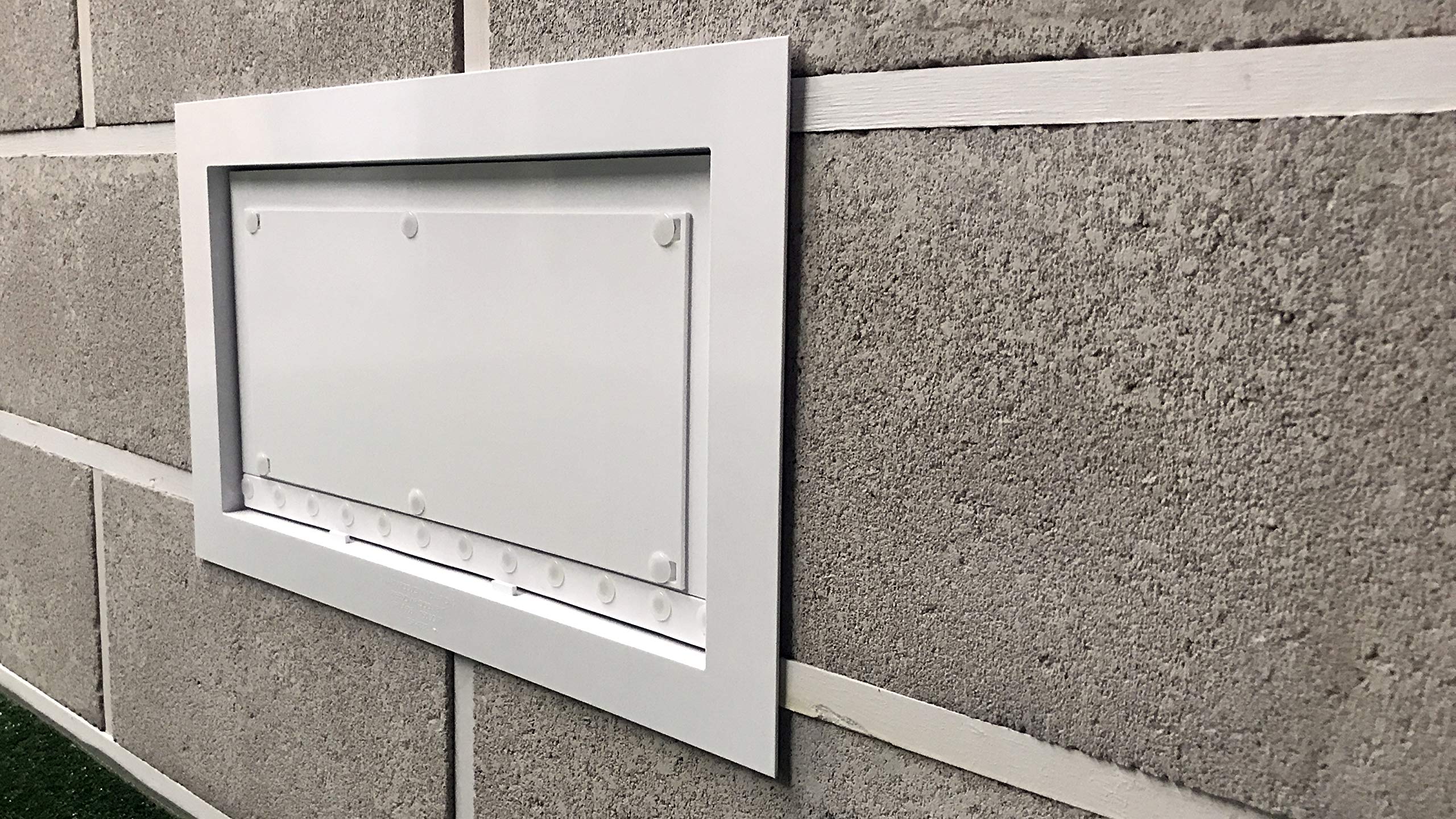 Freedom Flood Vent rated for 250 sq ft coverage, suitable for mid-size openings.