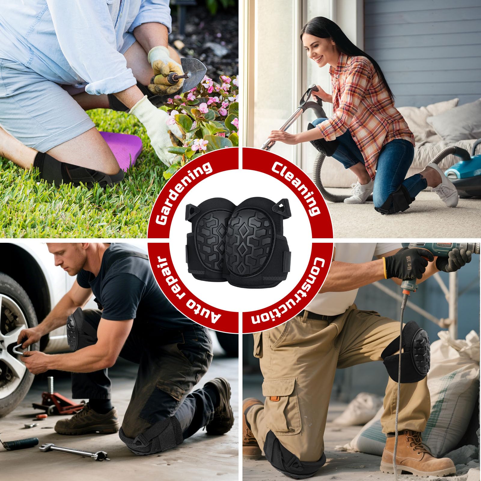 FREEKYROCK easy-clean design lets you rinse away dirt after work