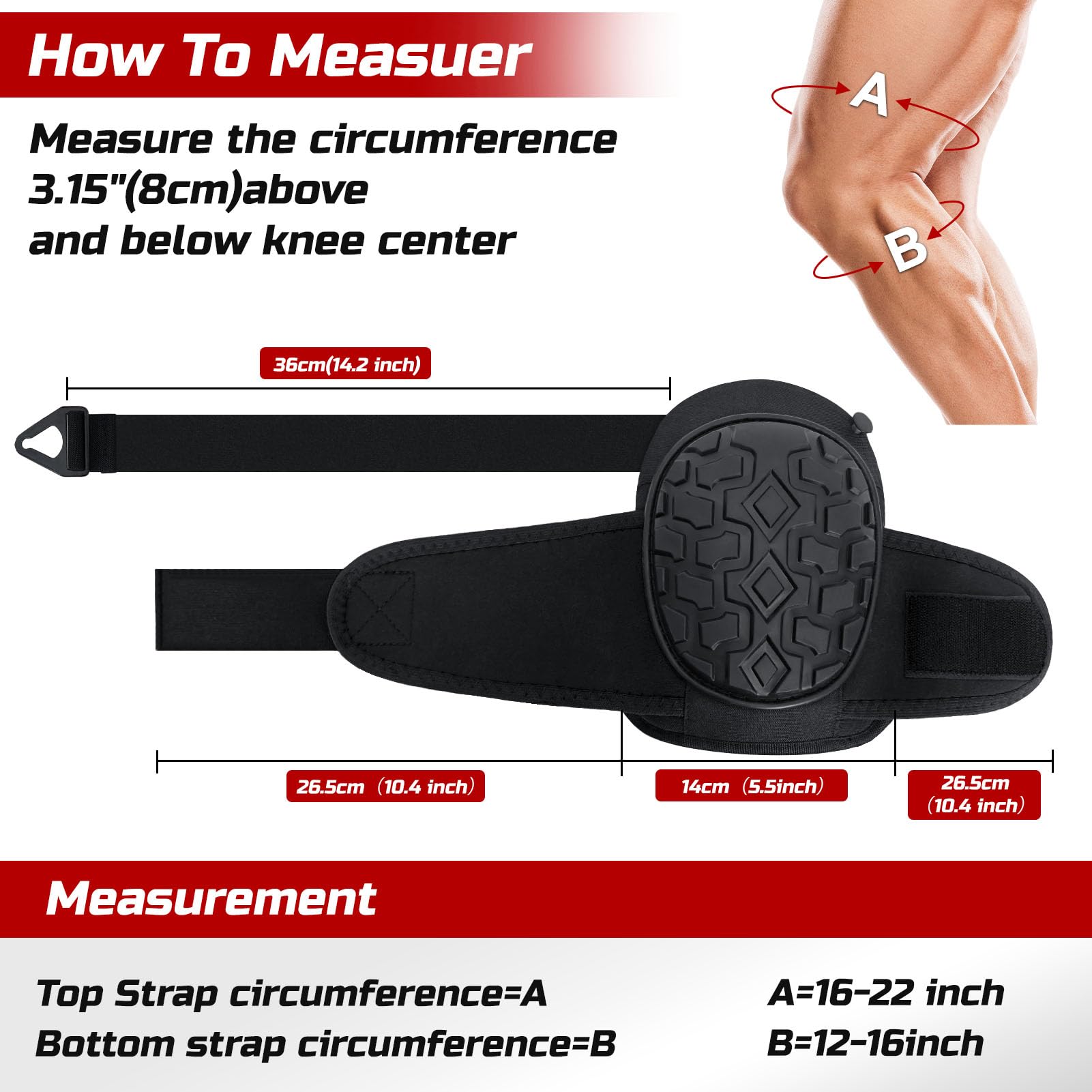 FREEKYROCK durable, wear-resistant knee pads built for long-term use