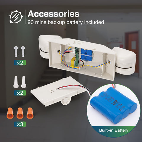 FREELICHT emergency lights during outage providing reliable light.