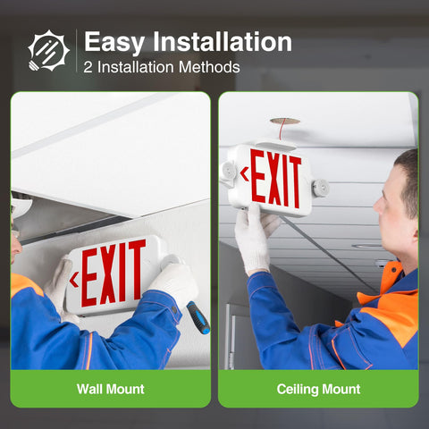 FREELICHT emergency light with battery backup ready during outages