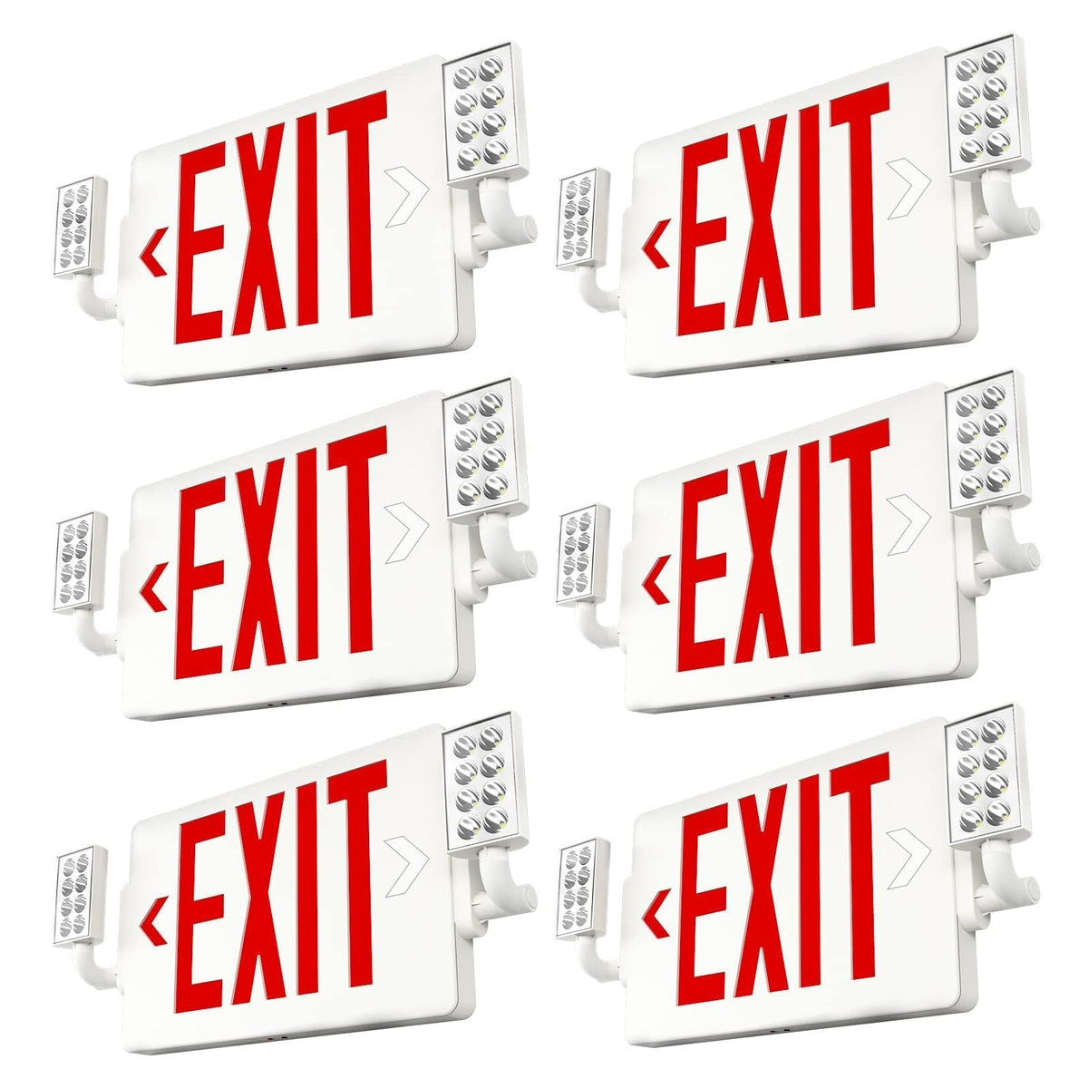 FREELICHT dual-sided LED exit sign offers clear hallway visibility