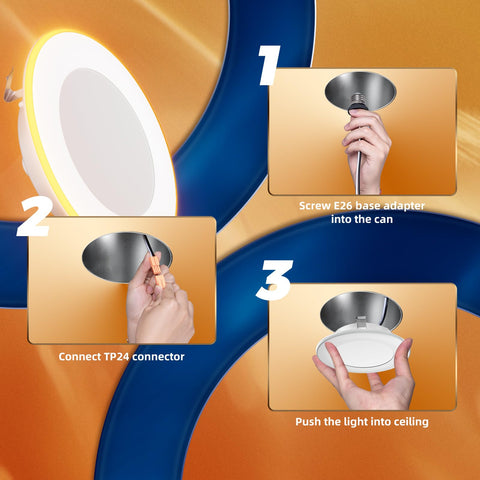 FREELICHT flat-design ceiling light blends into ceilings for a clean look.