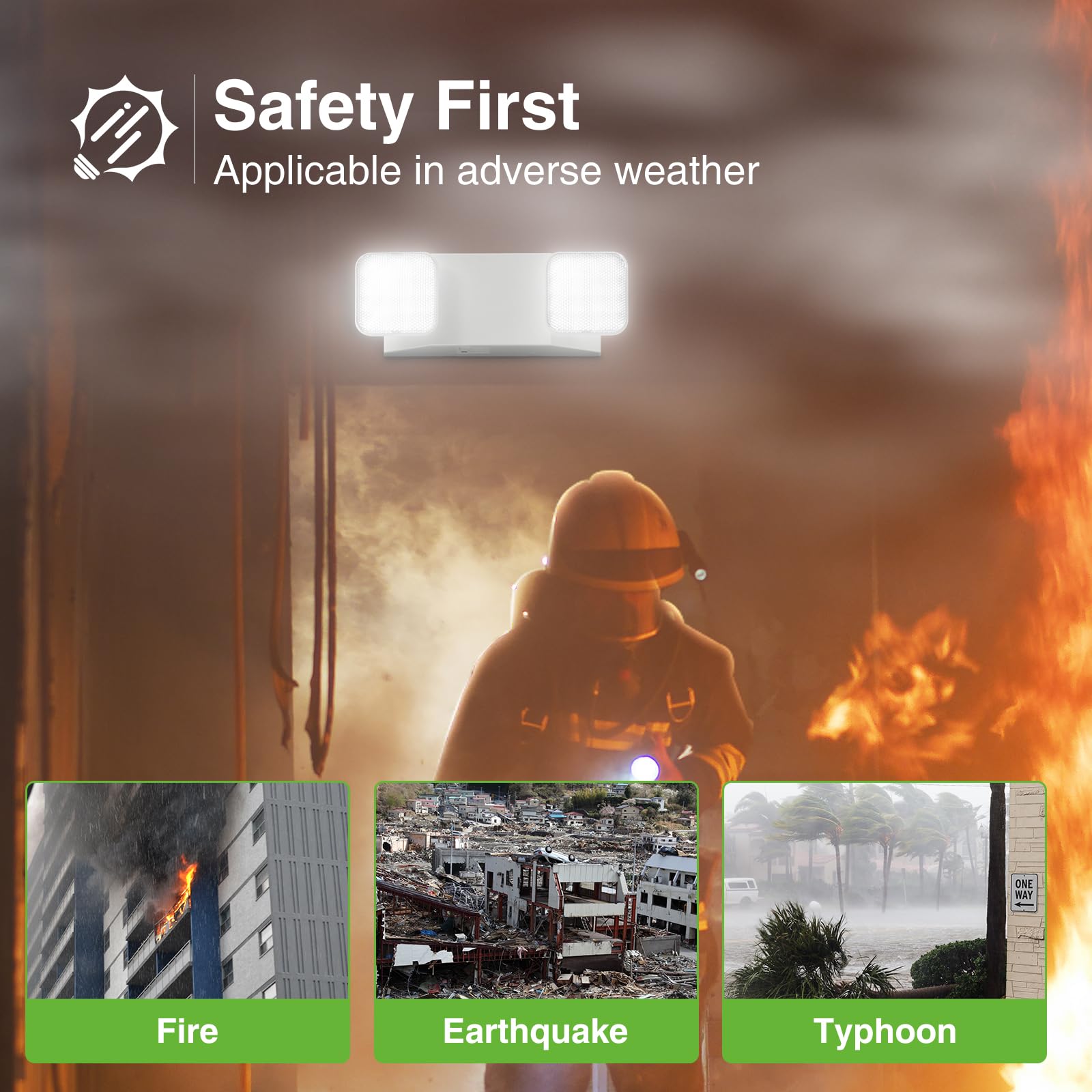 FREELICHT high-impact housing UL 924 certified for durability