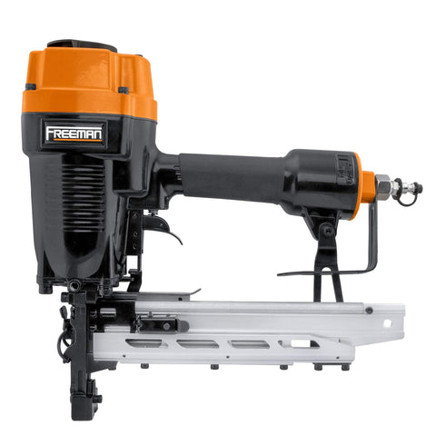 Freeman PFS9 wire alignment notch ensures accurate fastener placement.