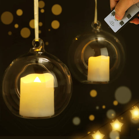 FreePower outdoor-ready tealight with water-safe design for patio displays.