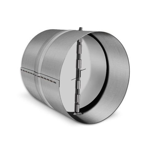 Fresh Speed 8in damper front view for durable duct installation