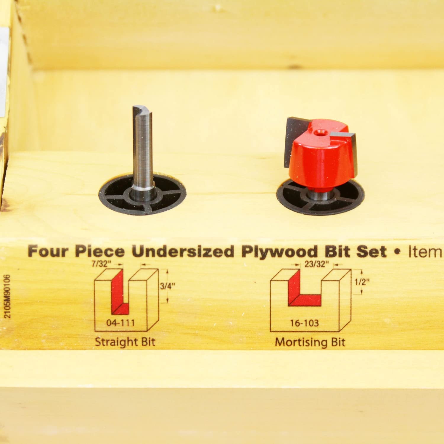 Freud 16-096 mortising bit for tight-fit joints in plywood or softwood