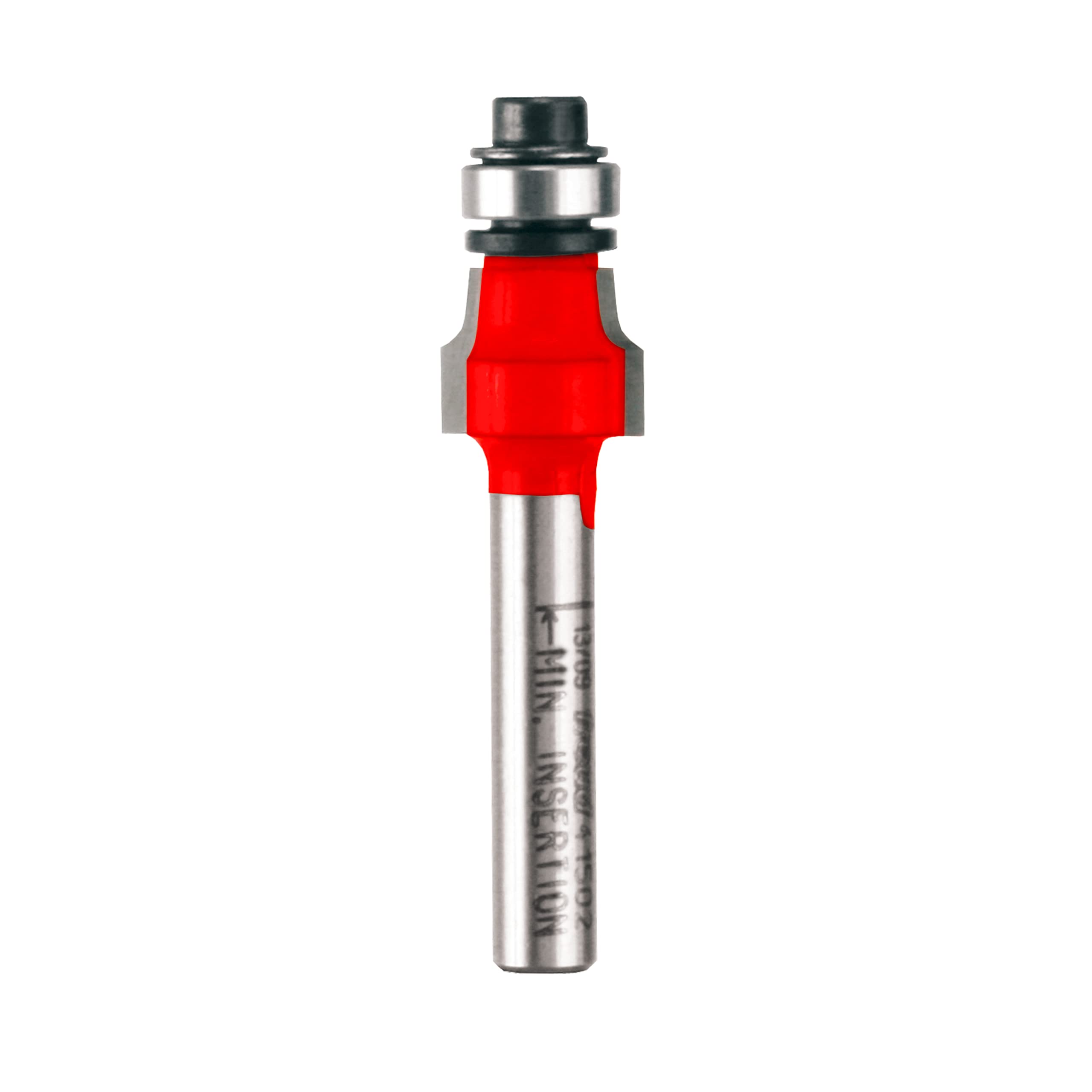 Freud 41-502 Radius Laminate Trim Bit close-up showing ultra-smooth edge finish.