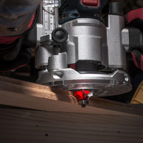 Freud compatible with CNC, handheld, and table routers for flexibility.