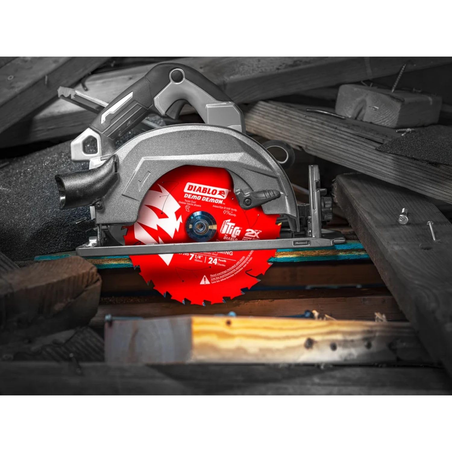 Perma-Shield coating protects against heat and pitch buildup during continuous framing.