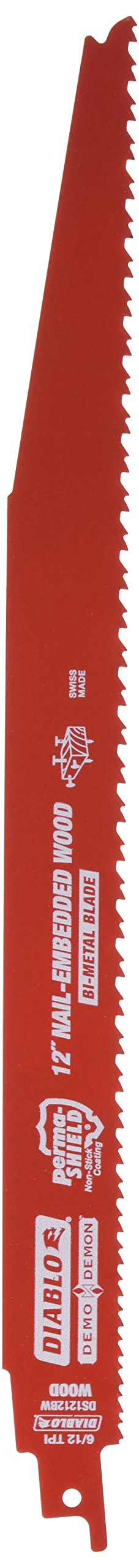 Freud DS1212BW25 12-inch wood reciprocating blade pack for durable cutting.