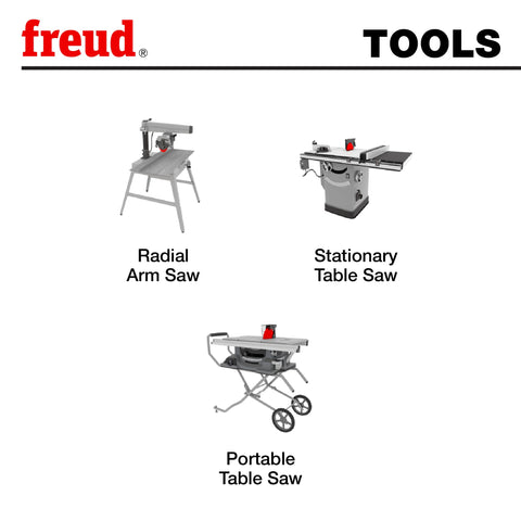 Freud LM72R010 TiCo carbide teeth provide long edge retention