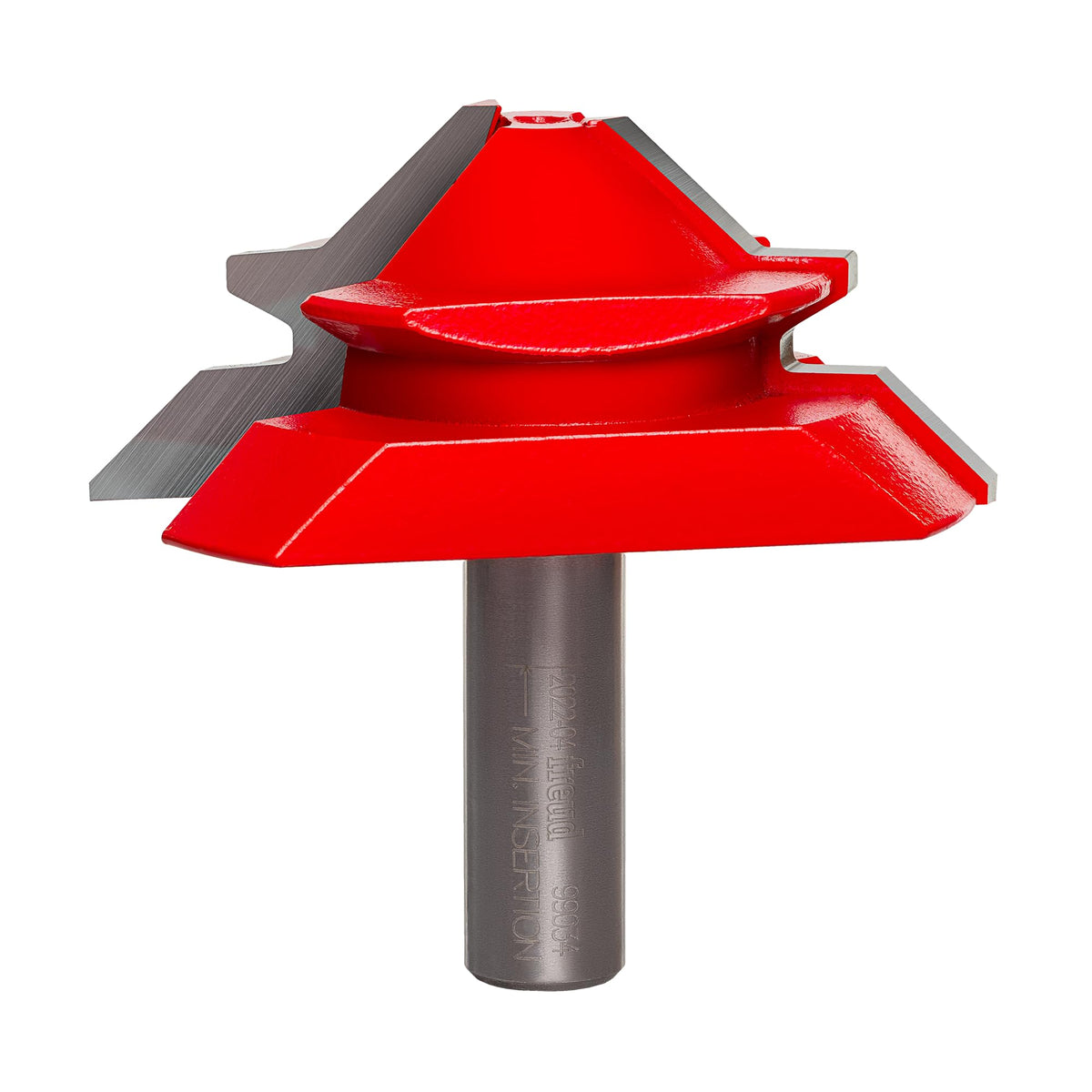 Freud lock miter bit with 2-3/4in diameter and 1/2in shank for precise joints