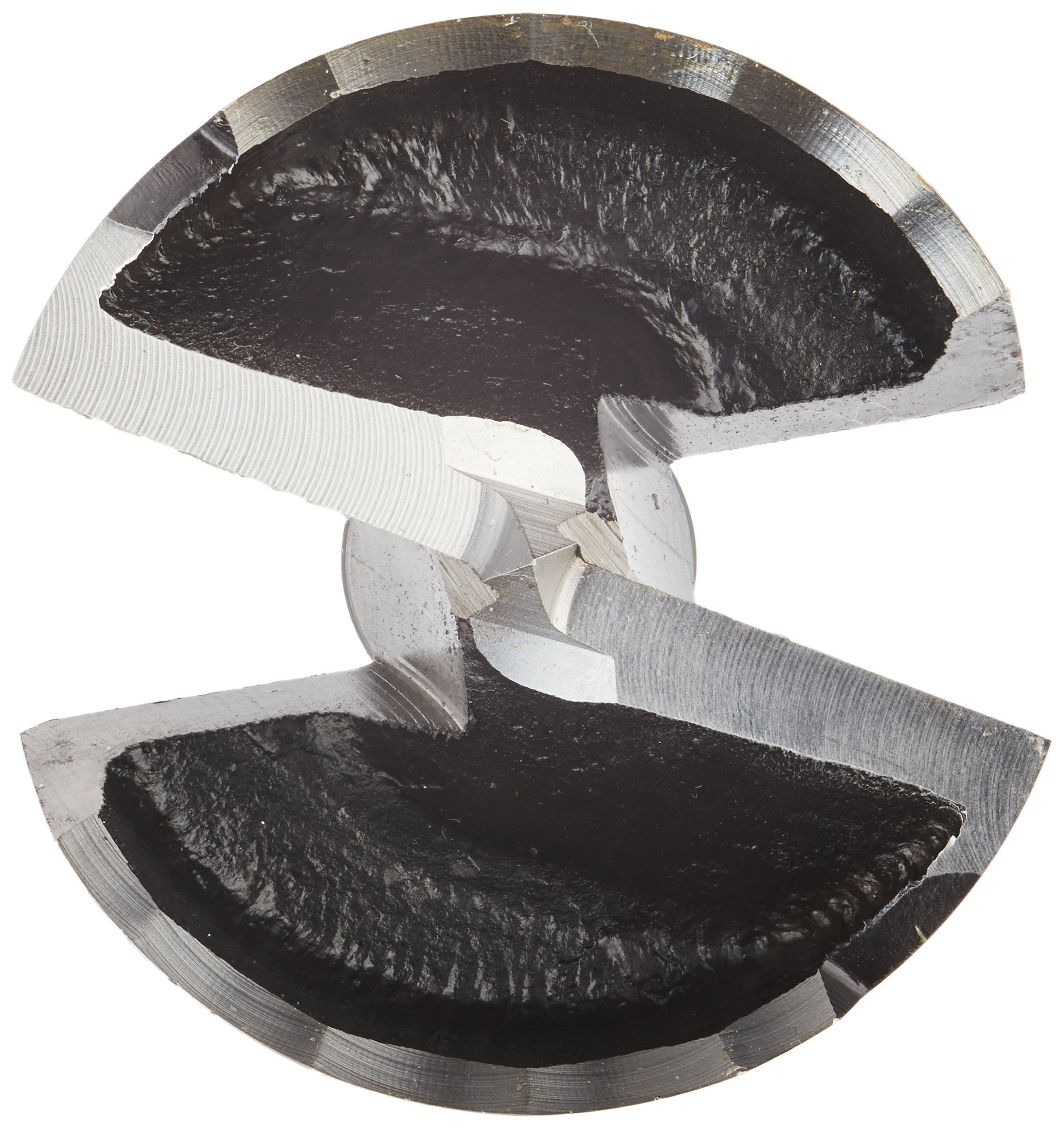 Freud PB-010 forstner bit with steep cutting edges for smooth, flat holes.