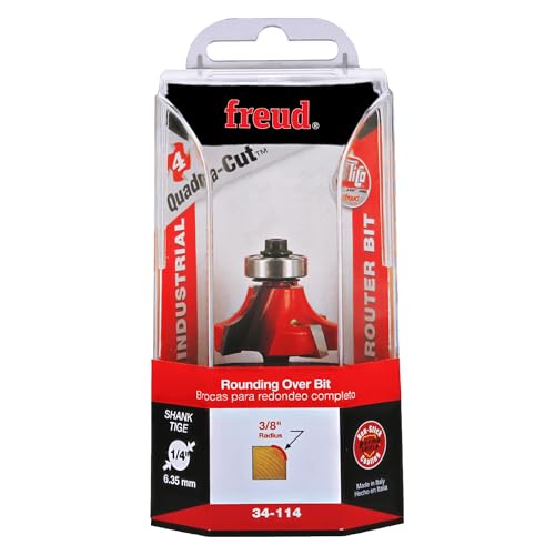 Freud Perma-Shield coating reduces friction and resin buildup.