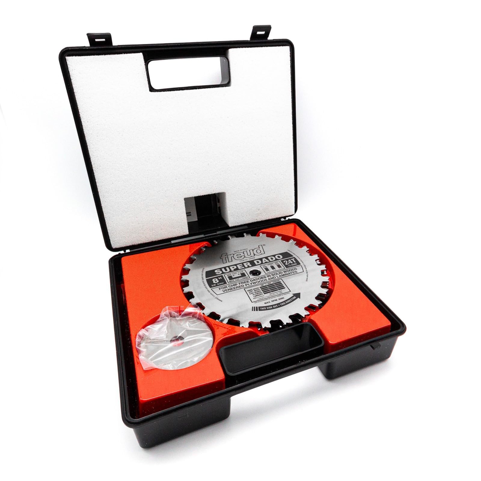 Freud SD508 adjustable width in 1/32-inch increments for precision