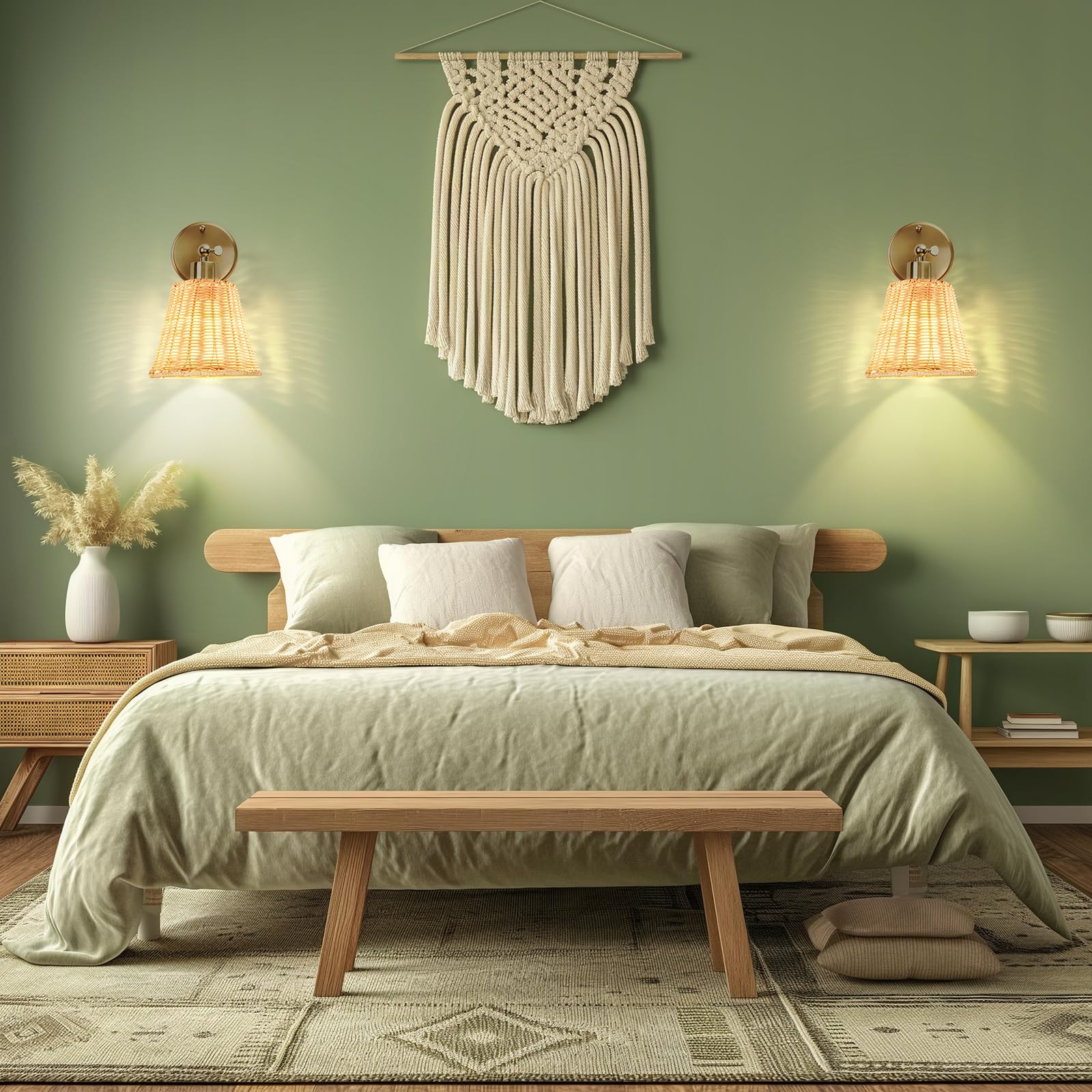 FRIDEKO bedroom and dining sconce for versatile decor.