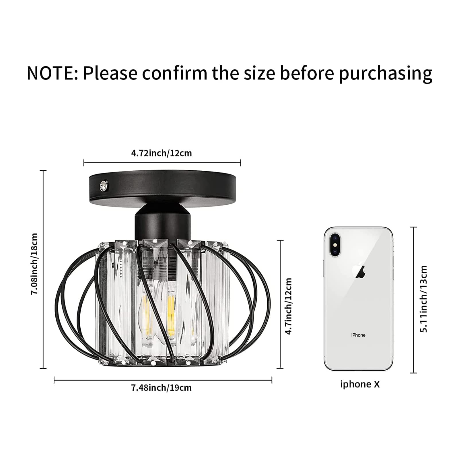 FRIDEKO HOME easy installation with included mounting hardware