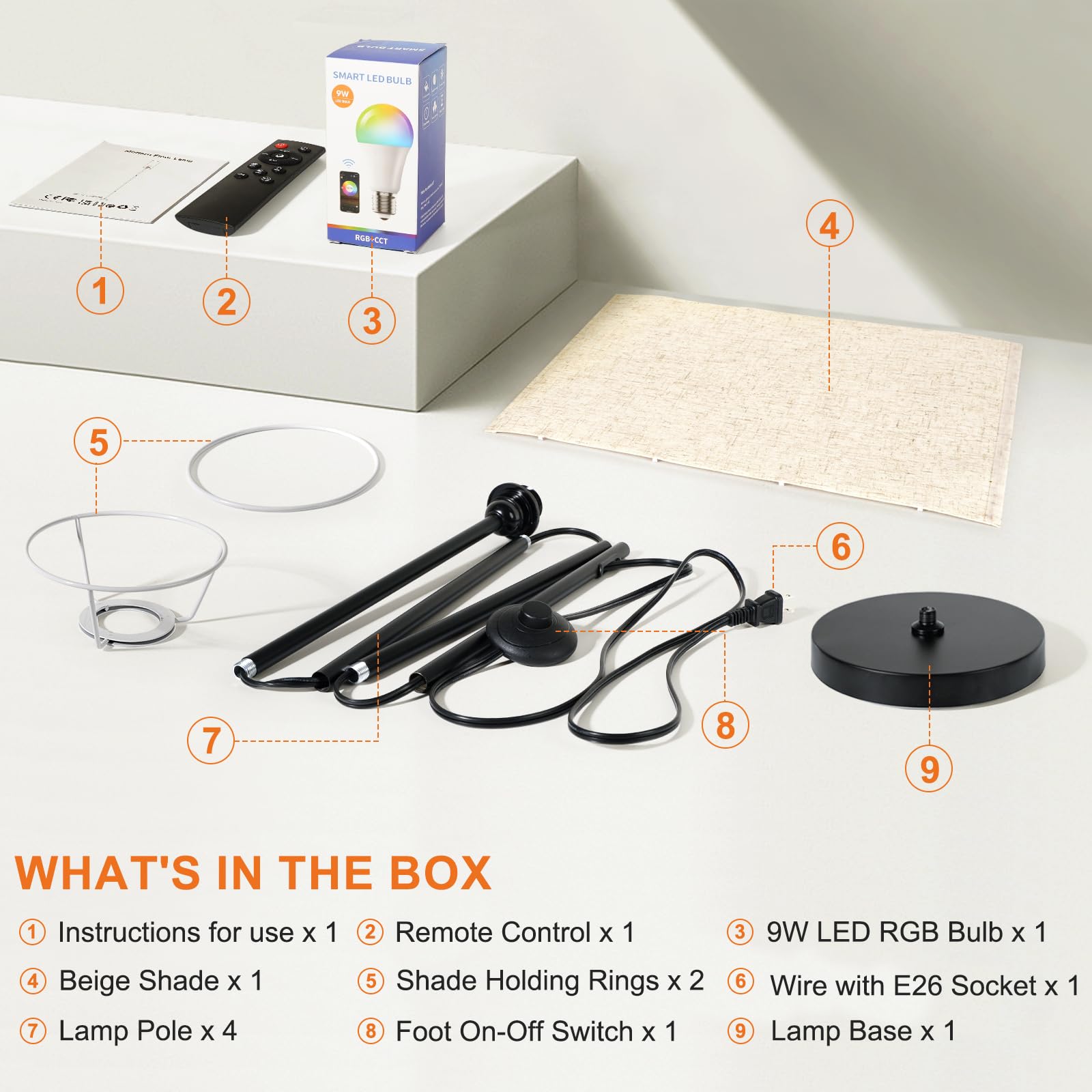 FRIDEKO HOME timer feature for scheduled lighting even when away.