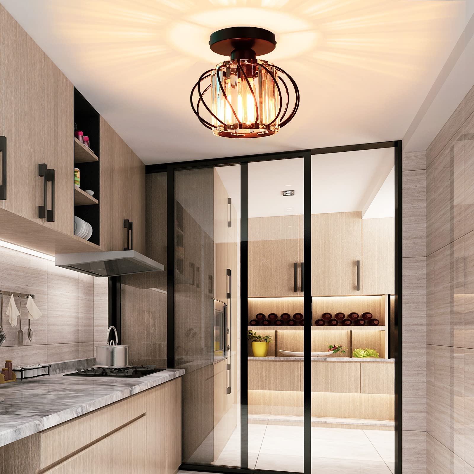 FRIDEKO HOME warm illumination creates cozy bedroom ambiances