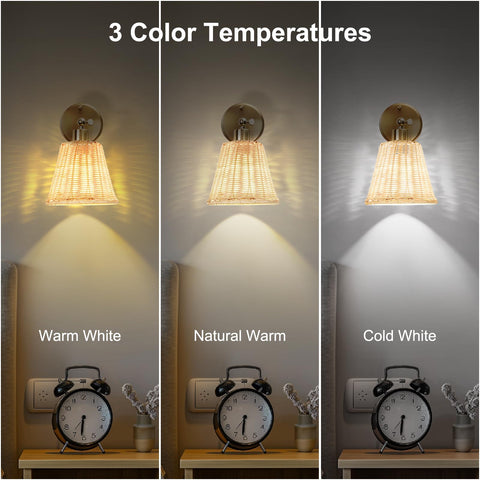 FRIDEKO wall sconce ambient light in warm tones.