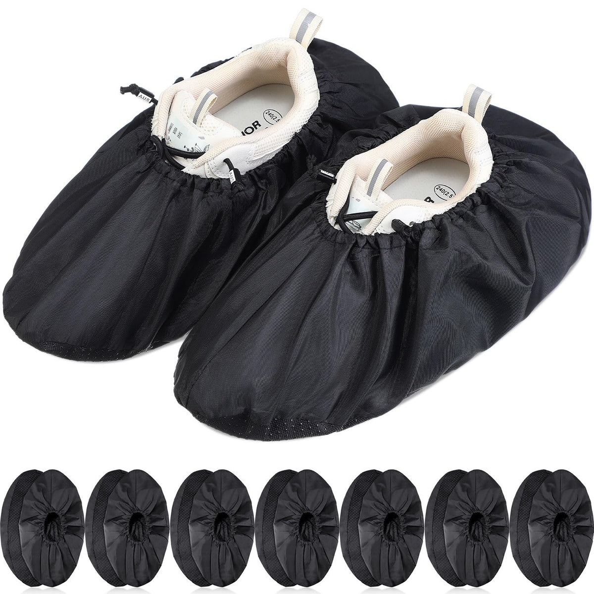 Frienda boot covers in waterproof oxford cloth protect shoes in rain