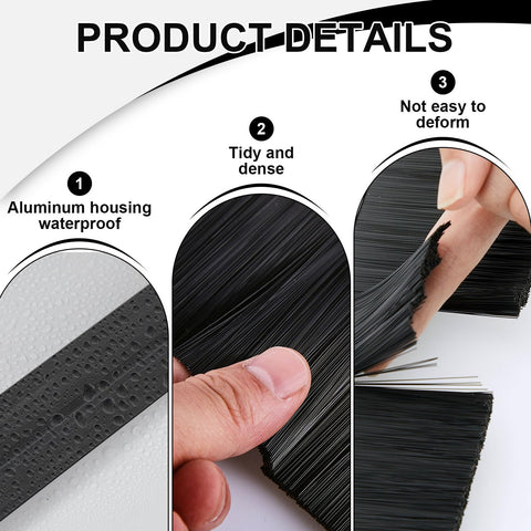 Frienda brush hair length about 0.75 inches for broad coverage.