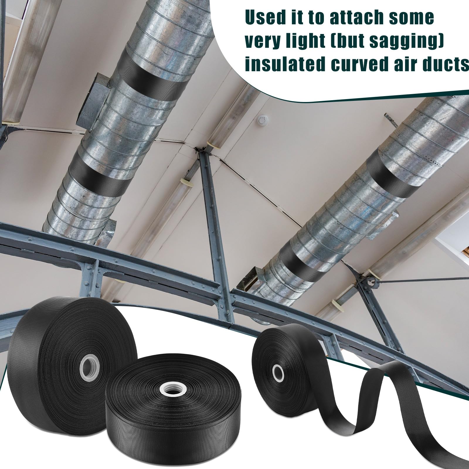Frienda strap stabilizing appliances and equipment.