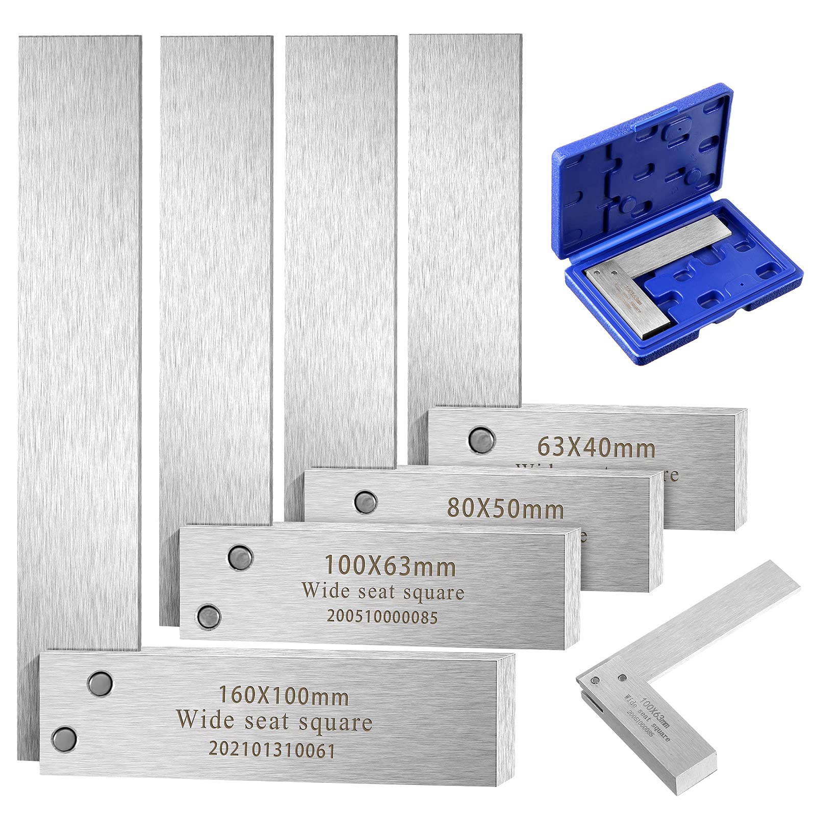Frienda machinist square 2in shows precise 90-degree measurement for layout.